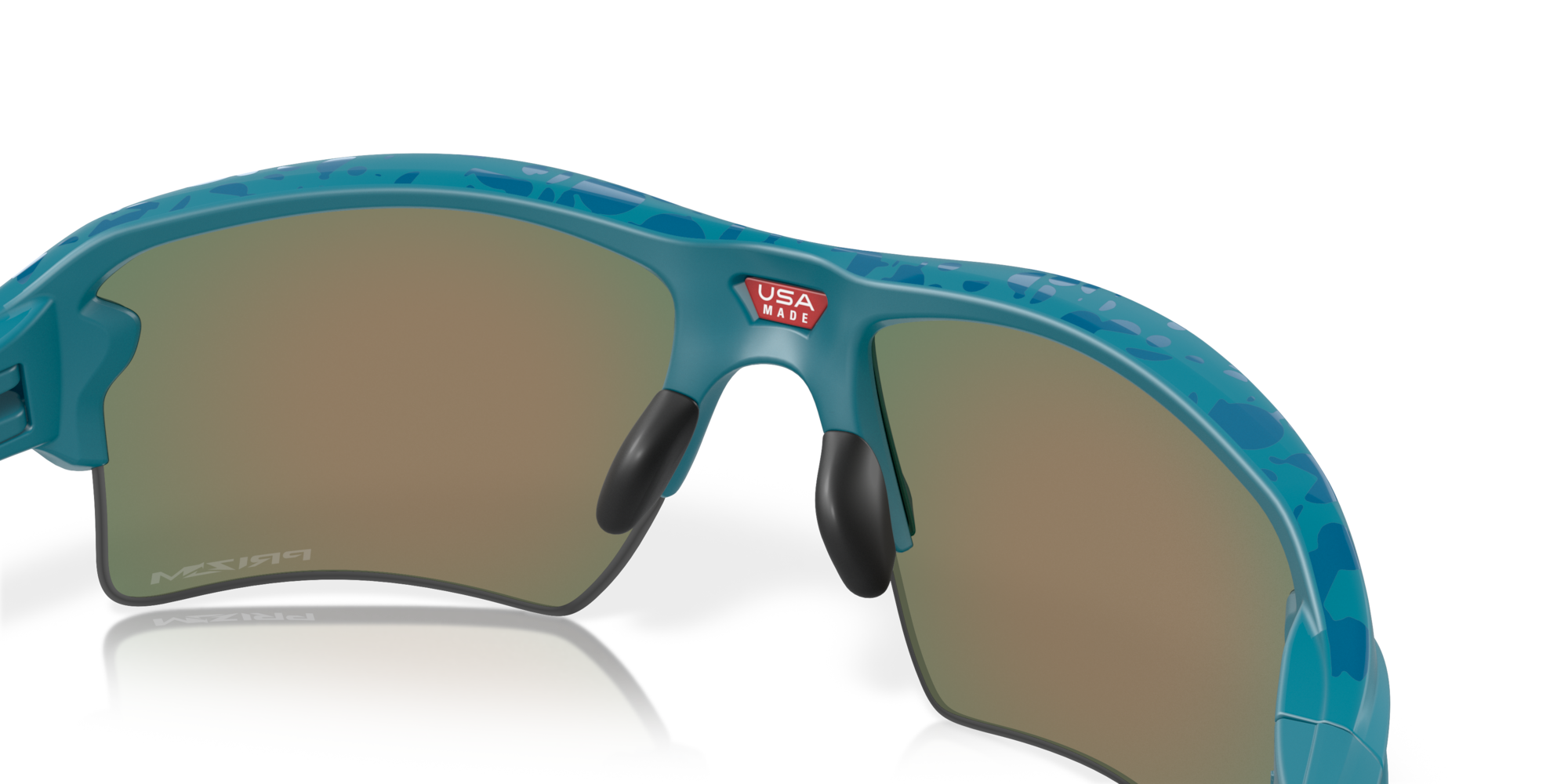 Oakley Okulary przeciwsłoneczne FLAK 2.0 XL Community Collection Matte Balsam/Prizm Ruby OO9188-J4