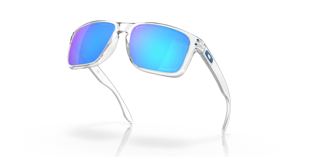 Oakley Okulary przeciwsłoneczne HOLBROOK XL Polished Clear / Prizm Sapphire Polarized OO9417-07