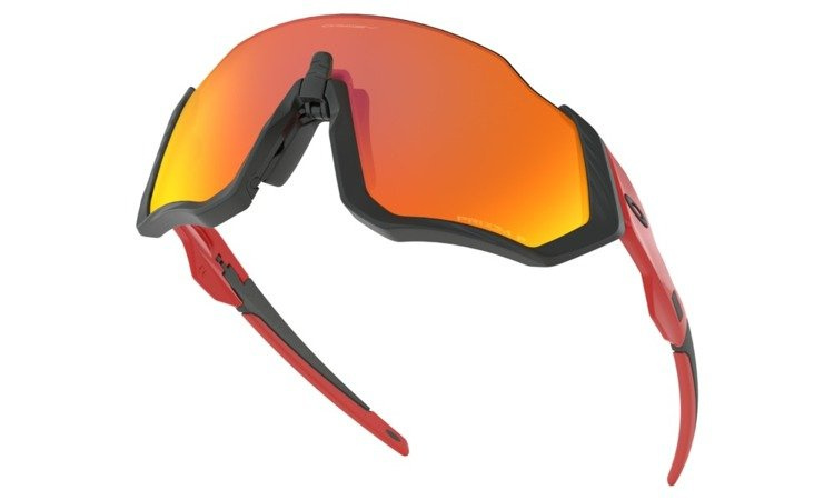 Oakley Okulary Przeciwsłoneczne FLIGHT JACKET Redline/Prizm Ruby Polarized OO9401-08