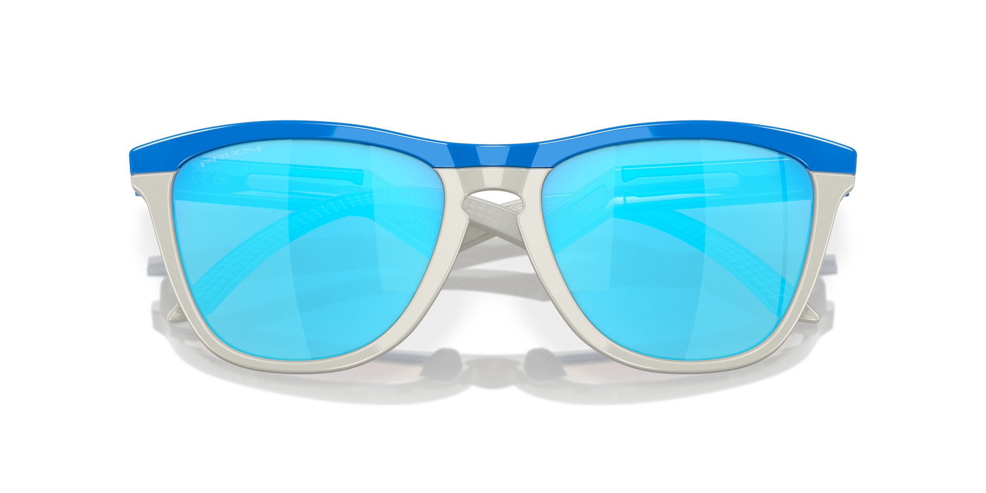 Oakley Okulary przeciwsłoneczne FROGSKINS HYBRID Primary Blue/Cool Grey/Prizm Sapphire OO9289-03