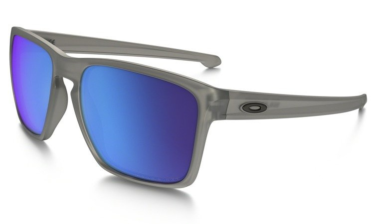 Oakley Sunglasses SLIVER XL Matte Gray / Sapphire Iridium Polarized OO9341-03