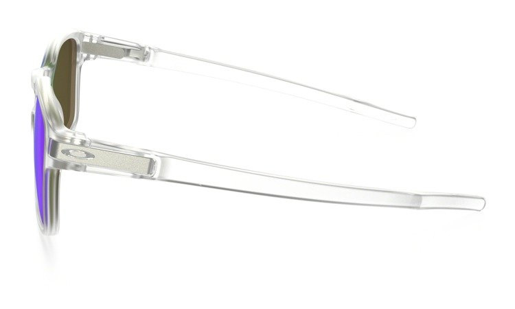 Oakley Okulary przeciwsłoneczne LATCH SQ Matte Clear/Sapphire Iridium Polarized OO9353-06