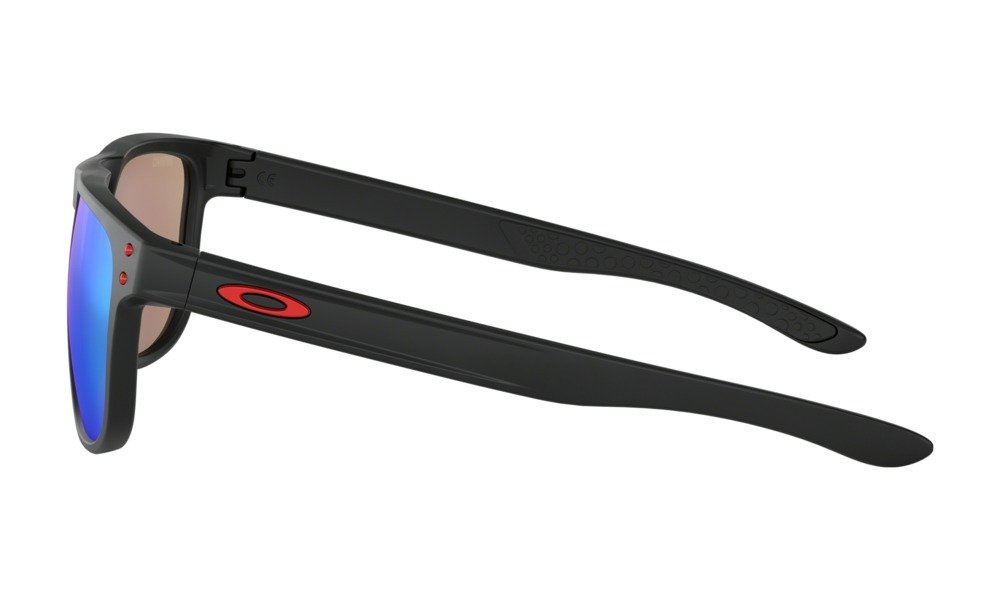 Oakley Okulary przeciwsłoneczne HOLBROOK R Maverick Vinales Matte Black/Prizm Sapphire OO9377-13