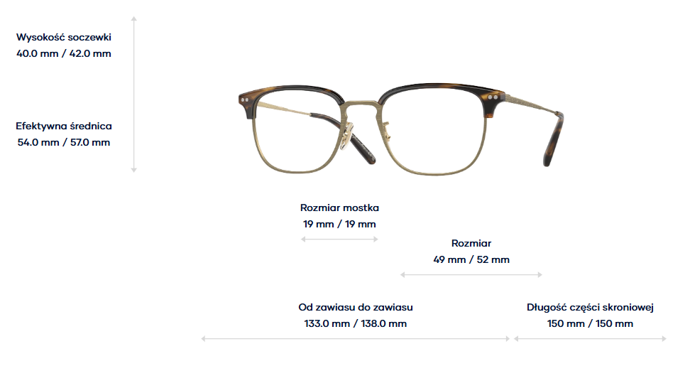 Oliver Peoples Oprawy korekcyjne WILLMAN OV5359-1003