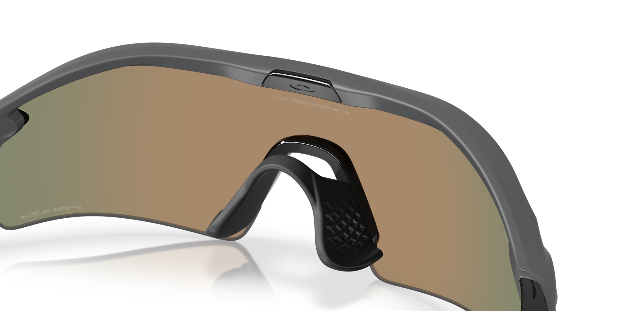 Oakley Okulary przeciwsłoneczne RADAR PLATE Matte Carbon / Prizm Ruby OO9495D-03