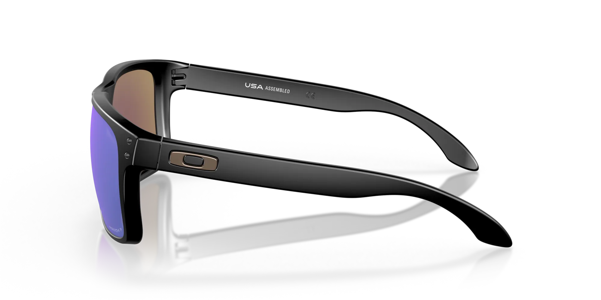 Oakley Okulary przeciwsłoneczne HOLBROOK XL Matte Black/Prizm Sapphire Polarized OO9417-21