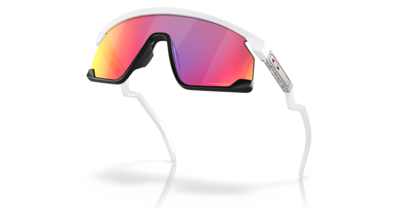 Oakley Okulary przeciwsłoneczne BXTR Matte white/Prizm Road OO9280-02