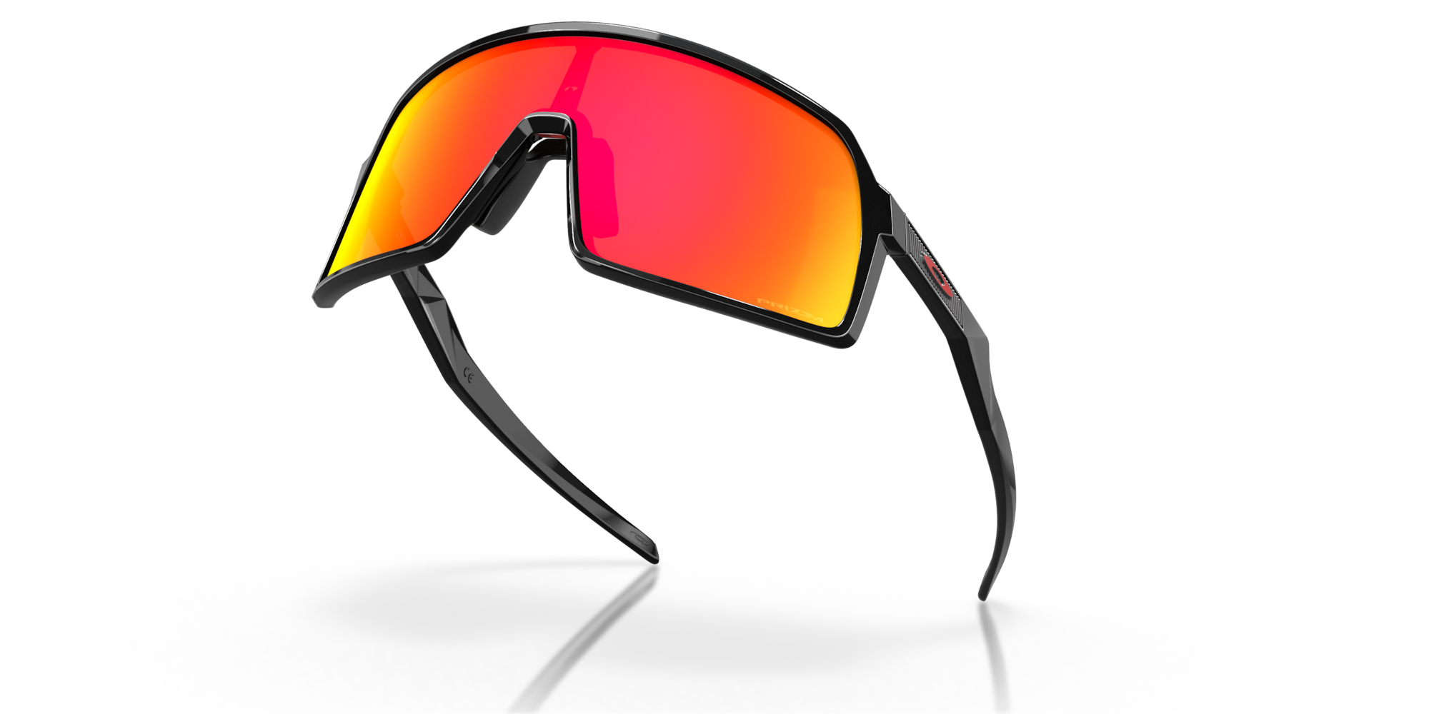 Oakley Okulary przeciwsłoneczne SUTRO S Polished Black/Prizm Ruby OO9462-09