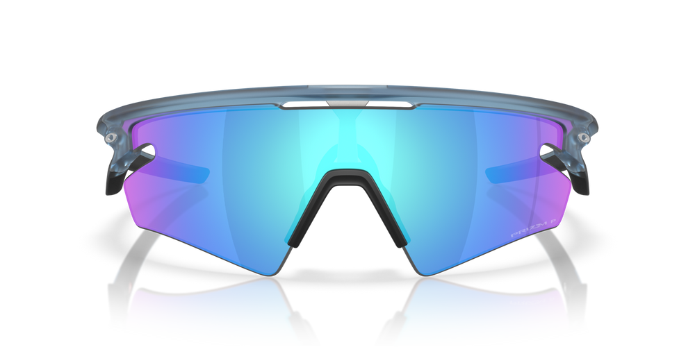 Oakley Okulary przeciwsłoneczne SPHAERA SLASH Matt Transparent Stonewash / Prizm Sapphire Polarized OO9499-03