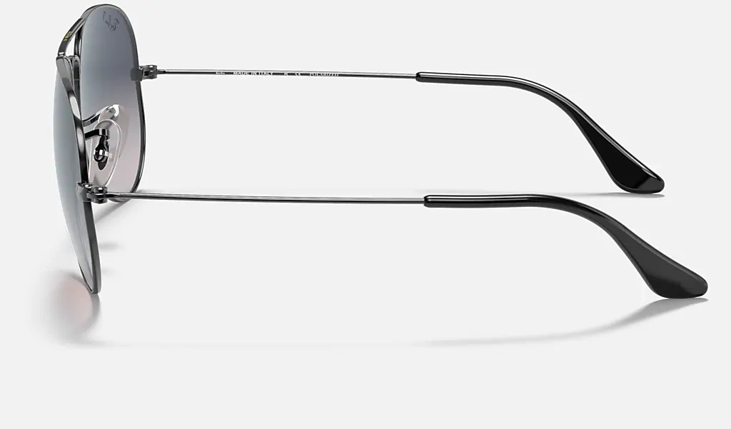 Ray-Ban Okulary przeciwsłoneczne z polaryzacją AVIATOR LARGE METAL RB3025 - 004/78