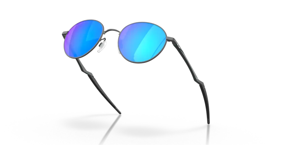 Oakley Sunglasses TERRIGAL Satin Light Steel, Prizm Sapphire Polarized OO4146-05