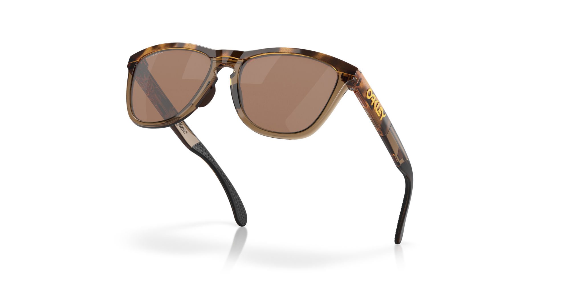 Oakley Okulary przeciwsłoneczne FROGSKINS RANGE Brown Tortoise/Brown Smoke/Prizm Tungsten Polarized OO9284-07