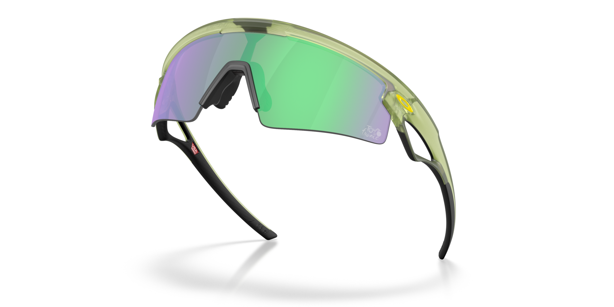 Oakley Okulary przeciwsłoneczne SPHAERA STRIKE Matte Fern / Prizm Road Jade OO9531-09