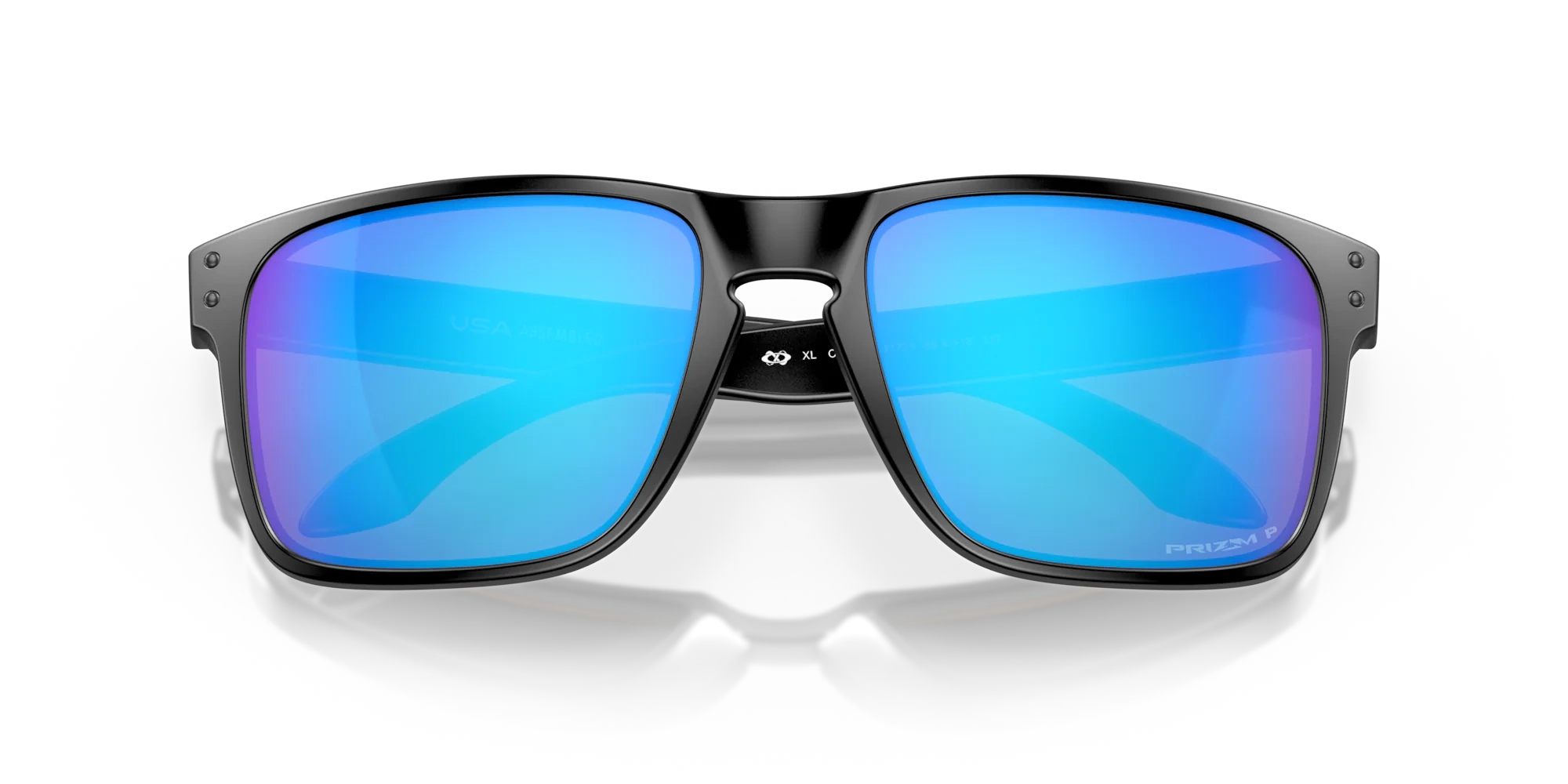 Oakley Okulary przeciwsłoneczne HOLBROOK XL Matte Black/Prizm Sapphire Polarized OO9417-21