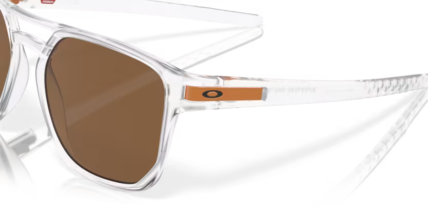 Oakley Okulary przeciwsłoneczne LATCH BETA Matte Clear / Prizm Bronze OO9436-11