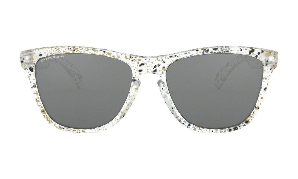 Oakley Sunglasses FROGSKINS Splatter Clear/Prizm Black OO9013-G6