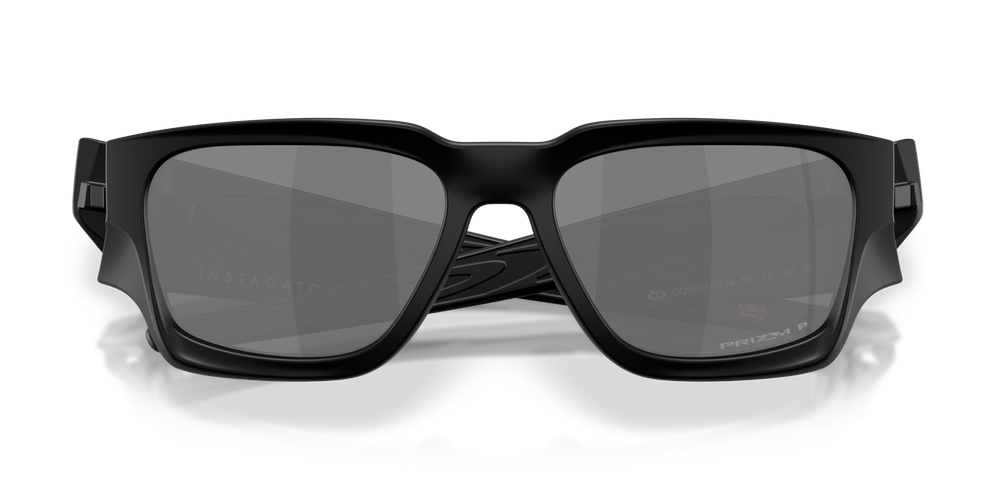 Oakley Okulary przeciwsłoneczne Instagator Matte Black / Prizm Black Polarized OO9514-02