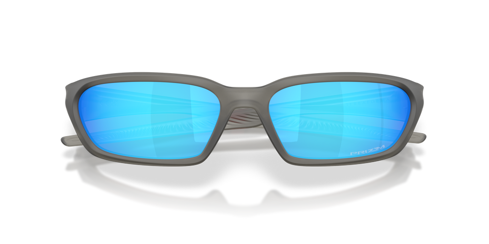 Oakley Okulary przeciwsłoneczne TERRAFORMA Matte Grey Smoke / Prizm Sapphire OO9530-02