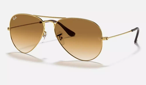 Ray-Ban Okulary przeciwsłoneczne AVIATOR LARGE METAL RB3025 - 001/51