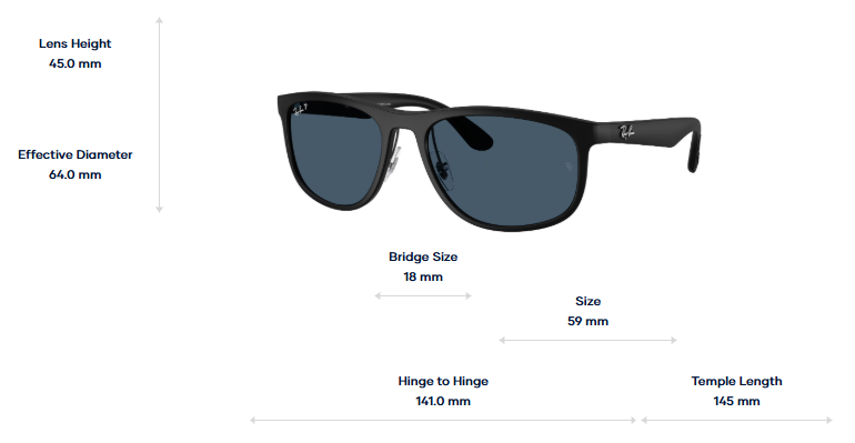 Ray-Ban Sunglasses RB4468-601S1C