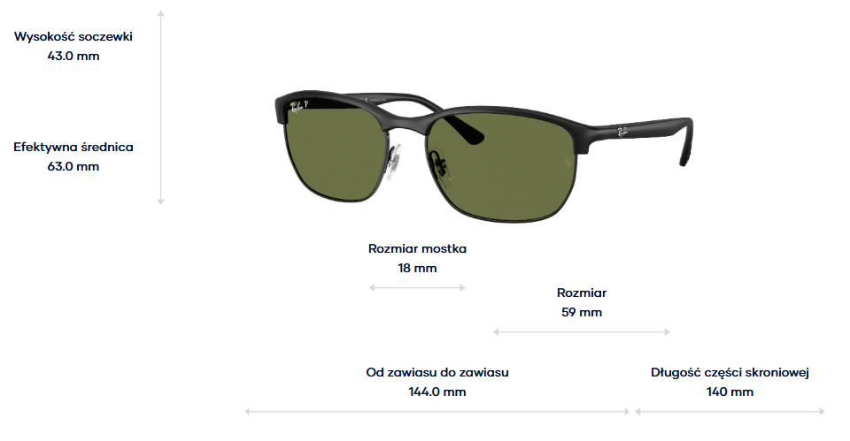 Ray-Ban Okulary przeciwsłoneczne RB4469-601S/2