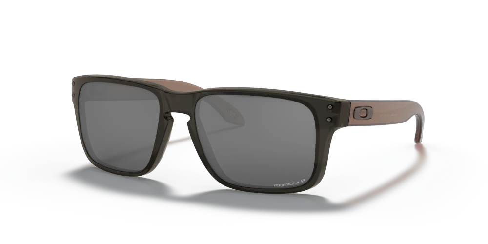 Oakley Sunglasses Junior HOLBROOK XS Translucent Grey Smoke/Prizm Black Polarized OJ9007-08