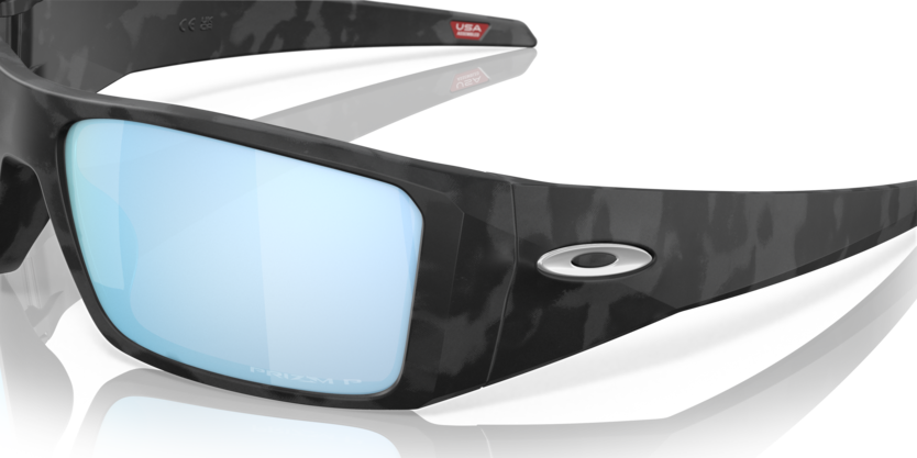 Oakley Okulary przeciwsłoneczne HELIOSTAT Matte black camo/Prizm deep water polarized OO9231-05