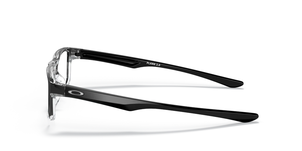 OAKLEY Okulary korekcyjne PLANK 2.0 Polished Black Clear Fade/Clear OX8081-12