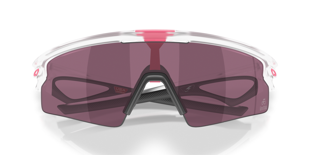 Oakley Okulary przeciwsłoneczne SPHAERA STRIKE Giro d'Italia Matte Clear / Prizm Black OO9531-10