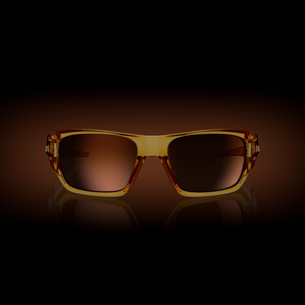 Oakley Okulary przeciwsłoneczne Alexia Putellas MASSETER Translucent light curry / Prizm brown gradient OO9486-08