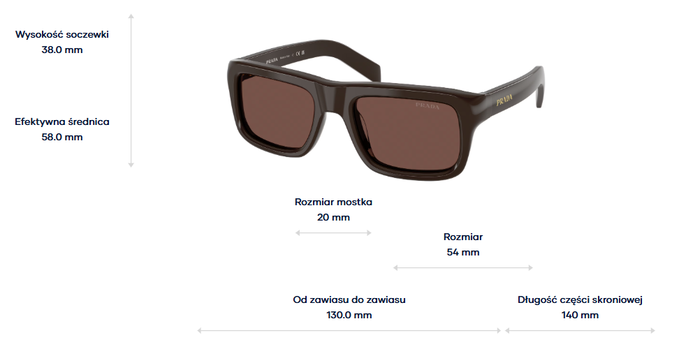 Prada Sunglasses PR D11S-27I90W
