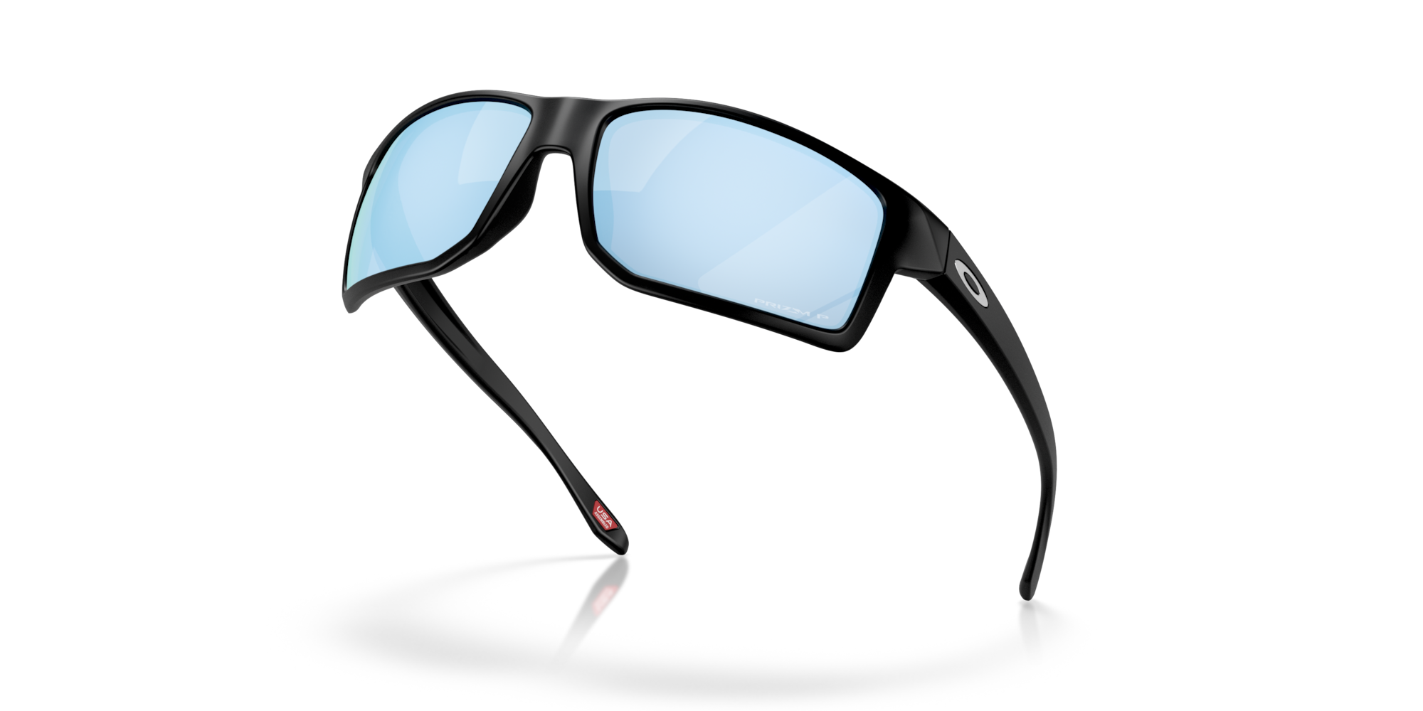 Oakley Okulary przeciwsłoneczne GIBSTON XL Matte Black / Prizm Deep Water Polarized OO9470-04