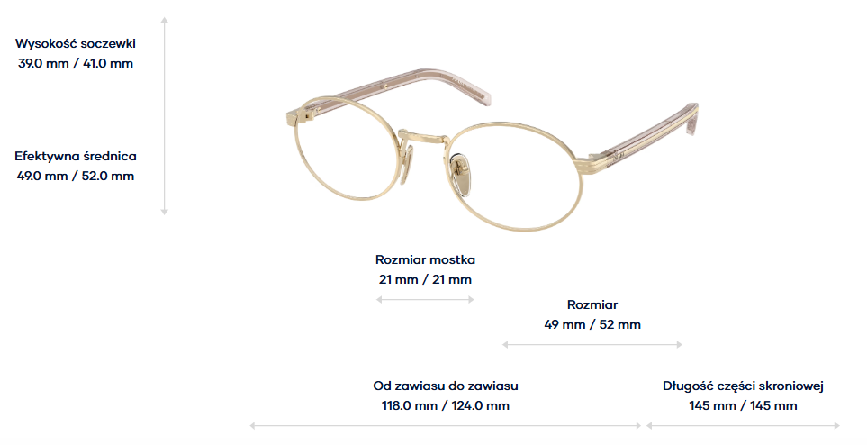 Prada Optical frame PR B55V-ZVN1O1