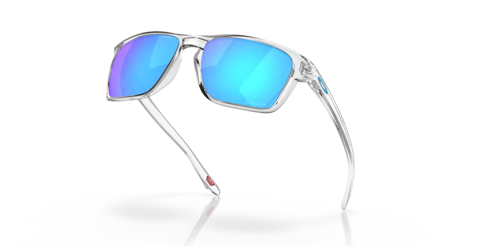 Oakley Okulary przeciwsłoneczne Sylas Polished Clear, Prizm Sapphire OO9448-04