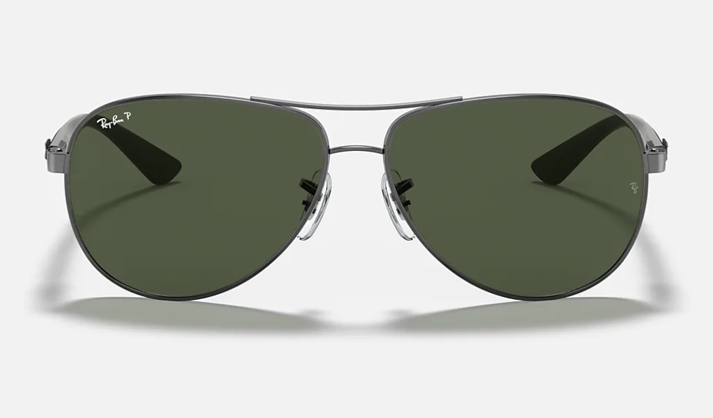 Ray-Ban Okulary przeciwsłoneczne z polaryzacją CARBON FIBRE RB8313 - 004/N5