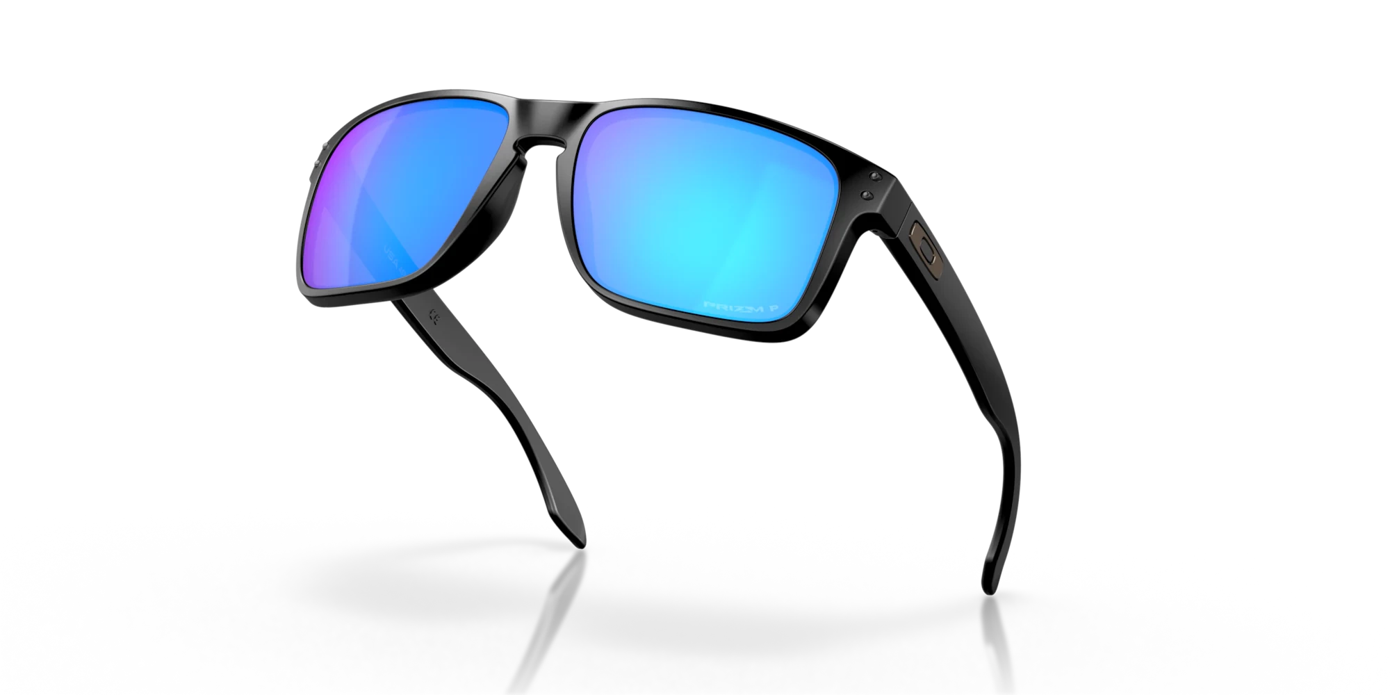 Oakley Okulary przeciwsłoneczne HOLBROOK XL Matte Black/Prizm Sapphire Polarized OO9417-21