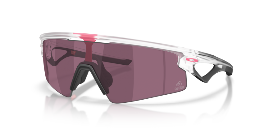 Oakley Okulary przeciwsłoneczne SPHAERA STRIKE Giro d'Italia Matte Clear / Prizm Black OO9531-10