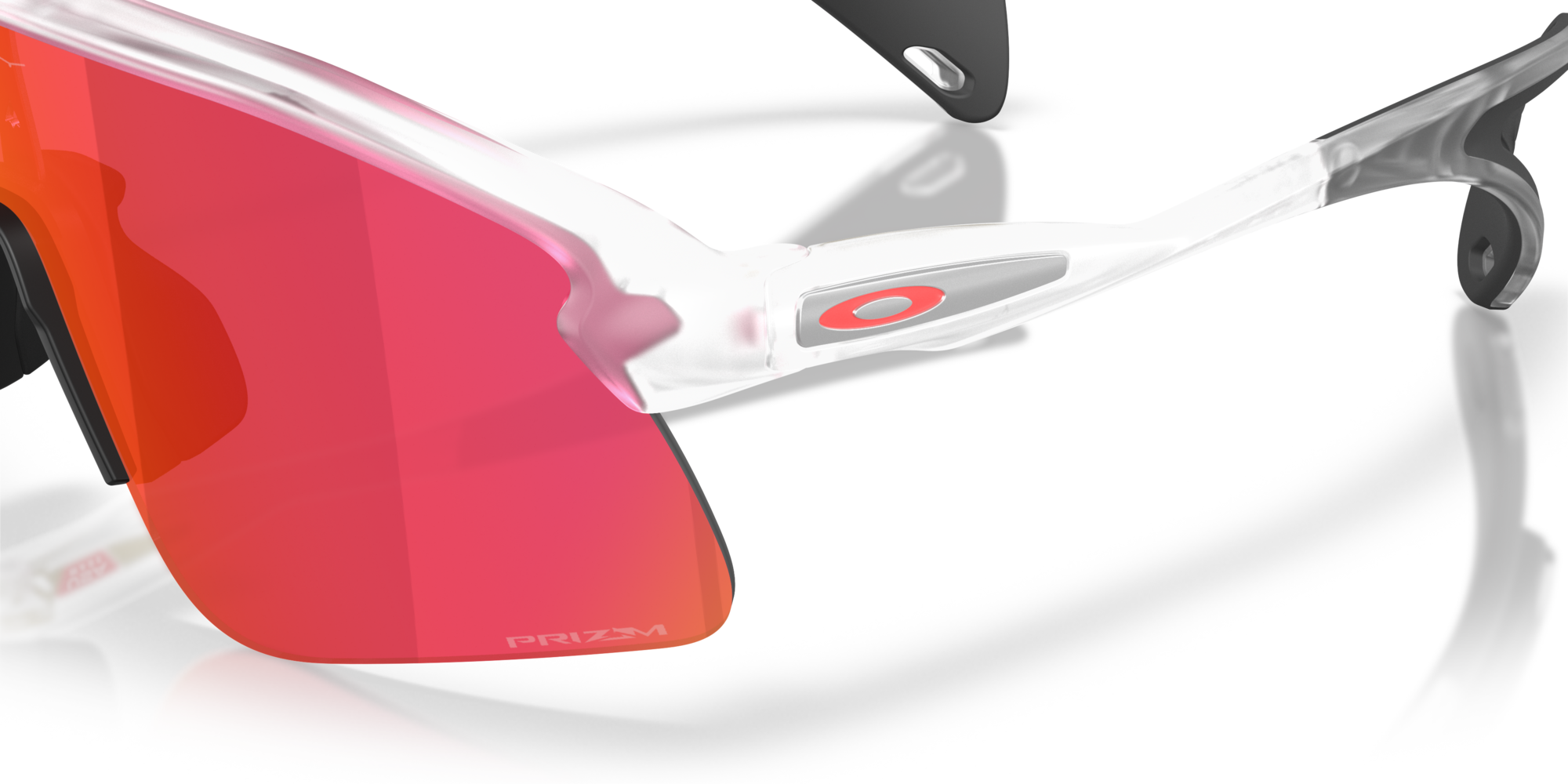 Oakley Okulary przeciwsłoneczne Stunt Devil S Matte Clear / Prizm Field OO9518-10