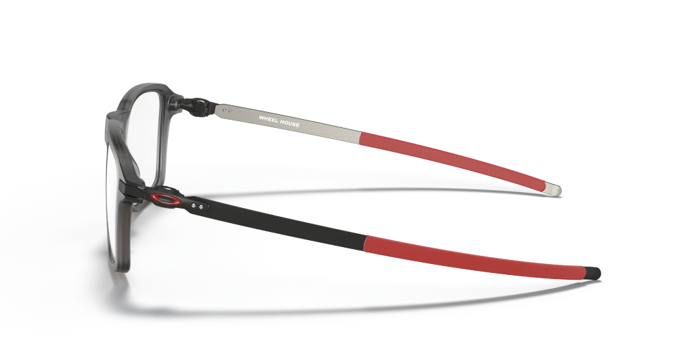 Oakley Optical Frame WHEEL HOUSE SATIN GREY SMOKE OO8166-03