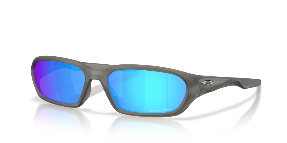 Oakley Okulary przeciwsłoneczne TERRAFORMA Matte Grey Smoke / Prizm Sapphire OO9530-02