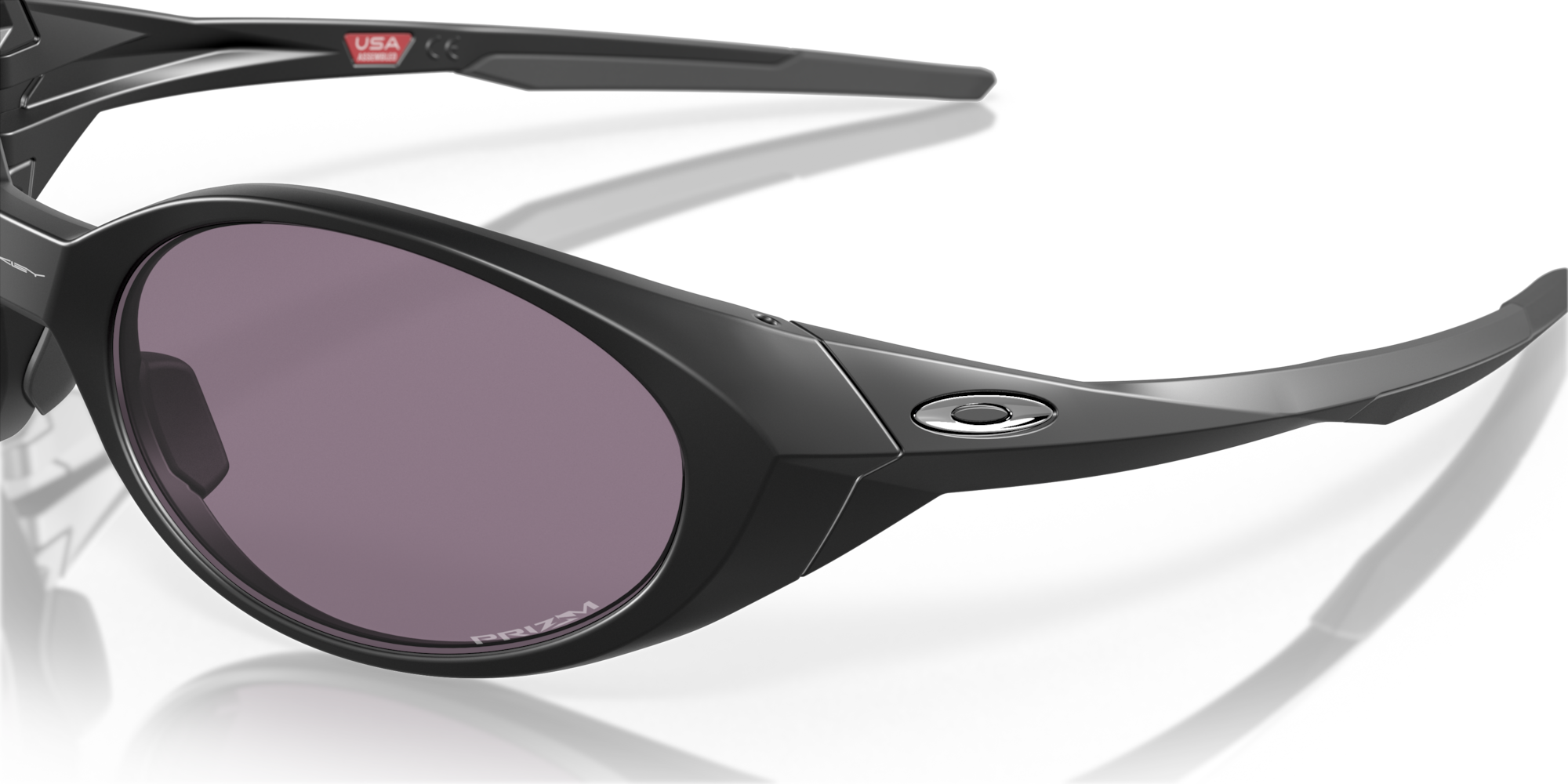 Oakley Okulary przeciwsłoneczne EYE JACKET Matte Black/Prizm Grey OO9438-01