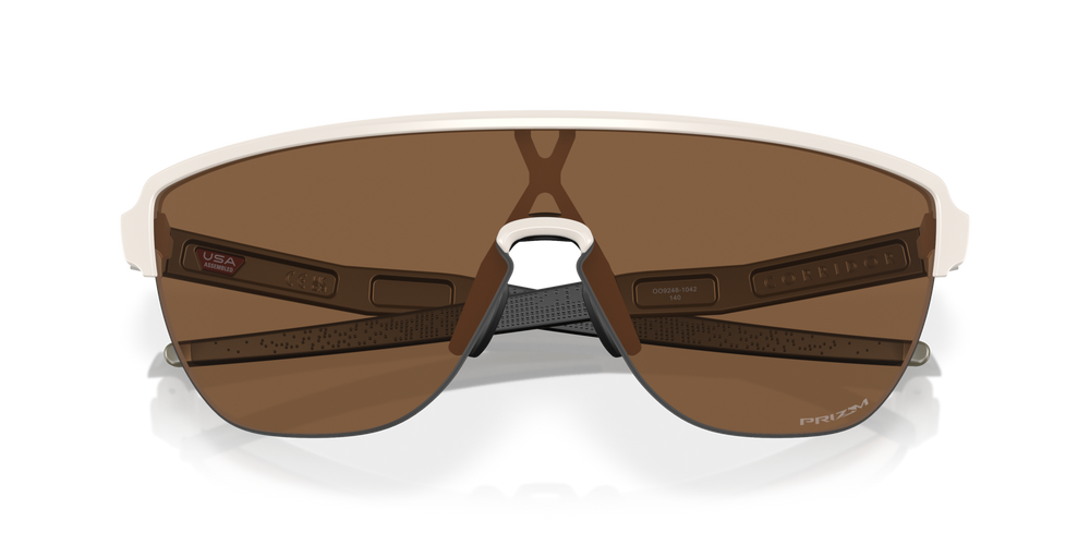 Oakley Okulary przeciwsłoneczne CORRIDOR Corridor Latitude Collection Matte Warm Grey/Prizm Bronze OO9248-10