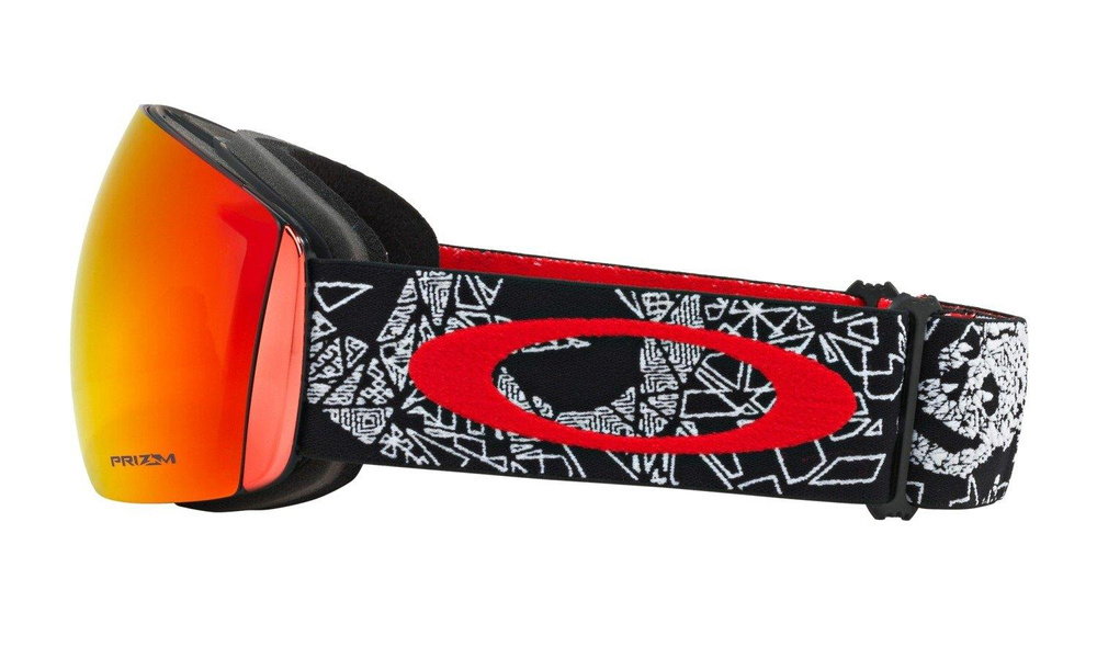 Oakley Gogle FLIGHT DECK Seth Sig Craneos Muertos Red / Prizm Torch Iridium OO7050-57