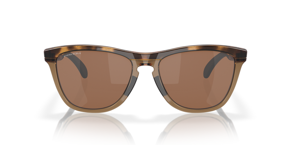 Oakley Sunglasses FROGSKINS RANGE Brown Tortoise/Brown Smoke/Prizm Tungsten Polarized OO9284-07