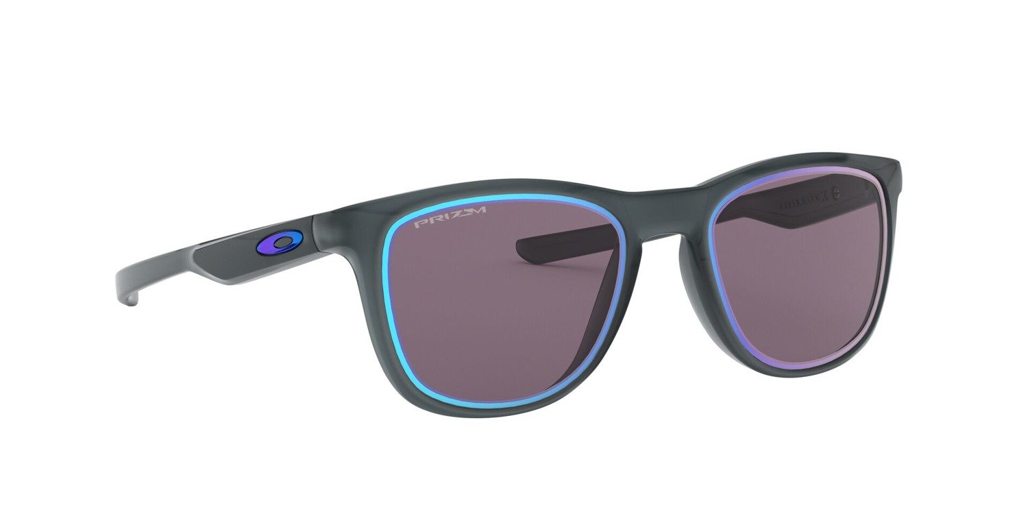 Oakley Okulary przeciwsłoneczne TRILLBE X Matte Crystal Black/Prizm Grey Sapphire Alt Iridiu OO9340-15
