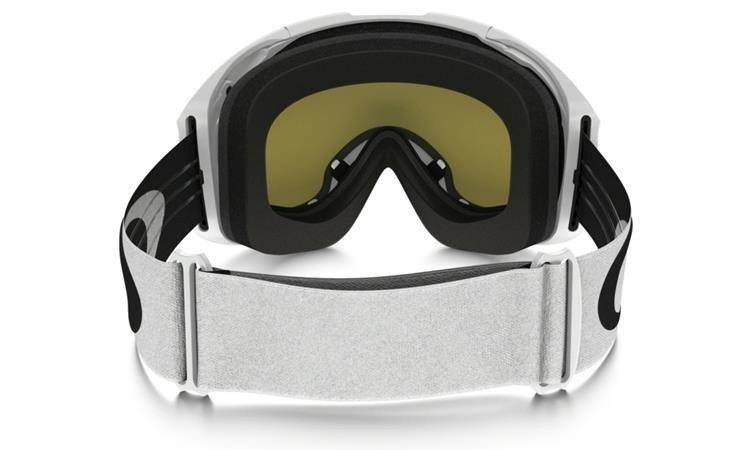 OAKLEY Gogle AIRBRAKE XL Polished White/High Intensity Yellow & Dark Grey OO7071-13