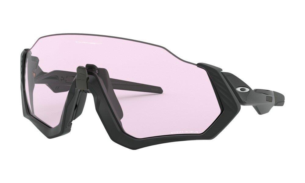 Oakley Okulary przeciwsłoneczne FLIGHT JACKET  Polished Black/Prizm Low Light OO9401-21