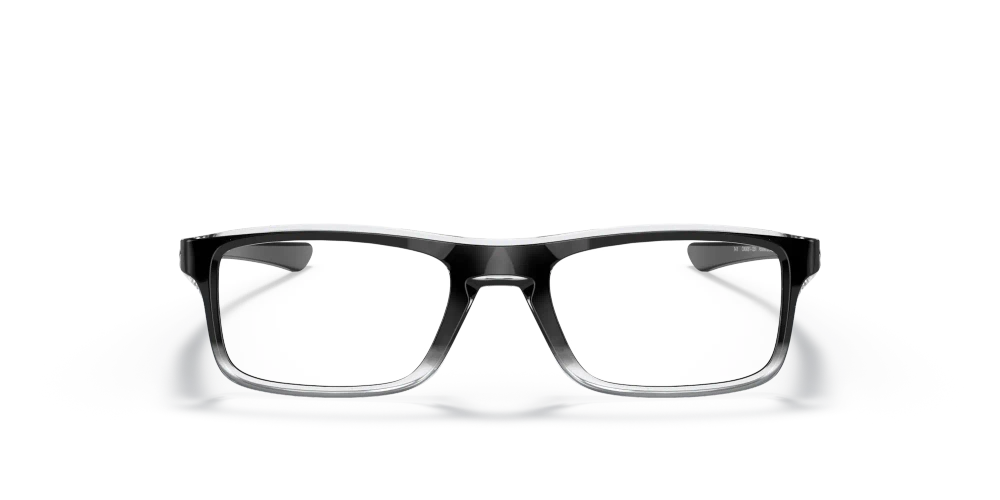 OAKLEY Optical Frame PLANK 2.0 Polished Black Clear Fade/Clear OX8081-12