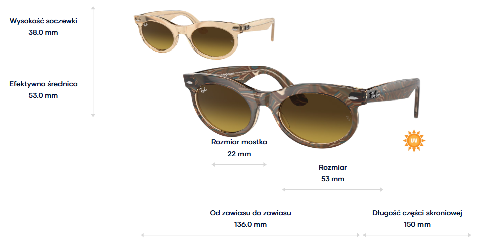 Ray-Ban Sunglasses WAYFARER OVAL RB2242-138685