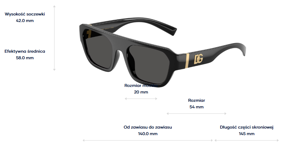 Dolce & Gabbana Okulary przeciwsłoneczne DG6206-501/87